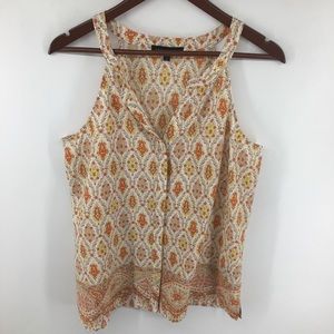 Sanctuary Button Down Tank Top NWOT